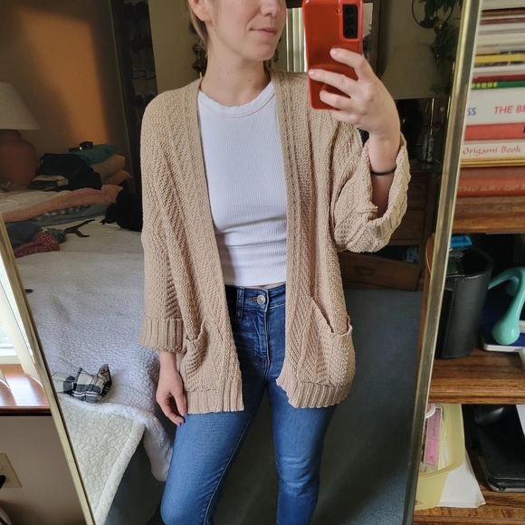 Sweaters - Tan sweater